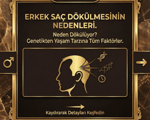 Erkek Saç Dökülmesinin Nedenleri | Kuzey Clinic
