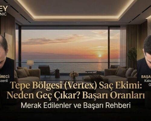 Tepe Bölgesi (Vertex) Saç Ekimi: Neden Geç Çıkar?