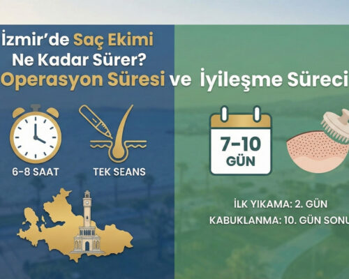 İzmir’de Saç Ekimi Ne Kadar Sürer? Operasyon Süresi ve İyileşme Süreci 