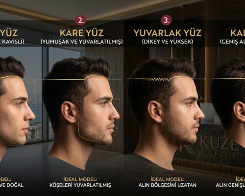 Yüz Tipine Göre En İyi Ön Saç Çizgisi Modelleri