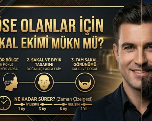 Köse Olanlar İçin Sakal Ekimi Mümkün mü?
