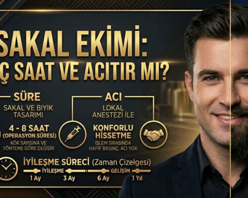 Sakal Ekimi Operasyonu Kaç Saat Sürer ve Acıtır mı