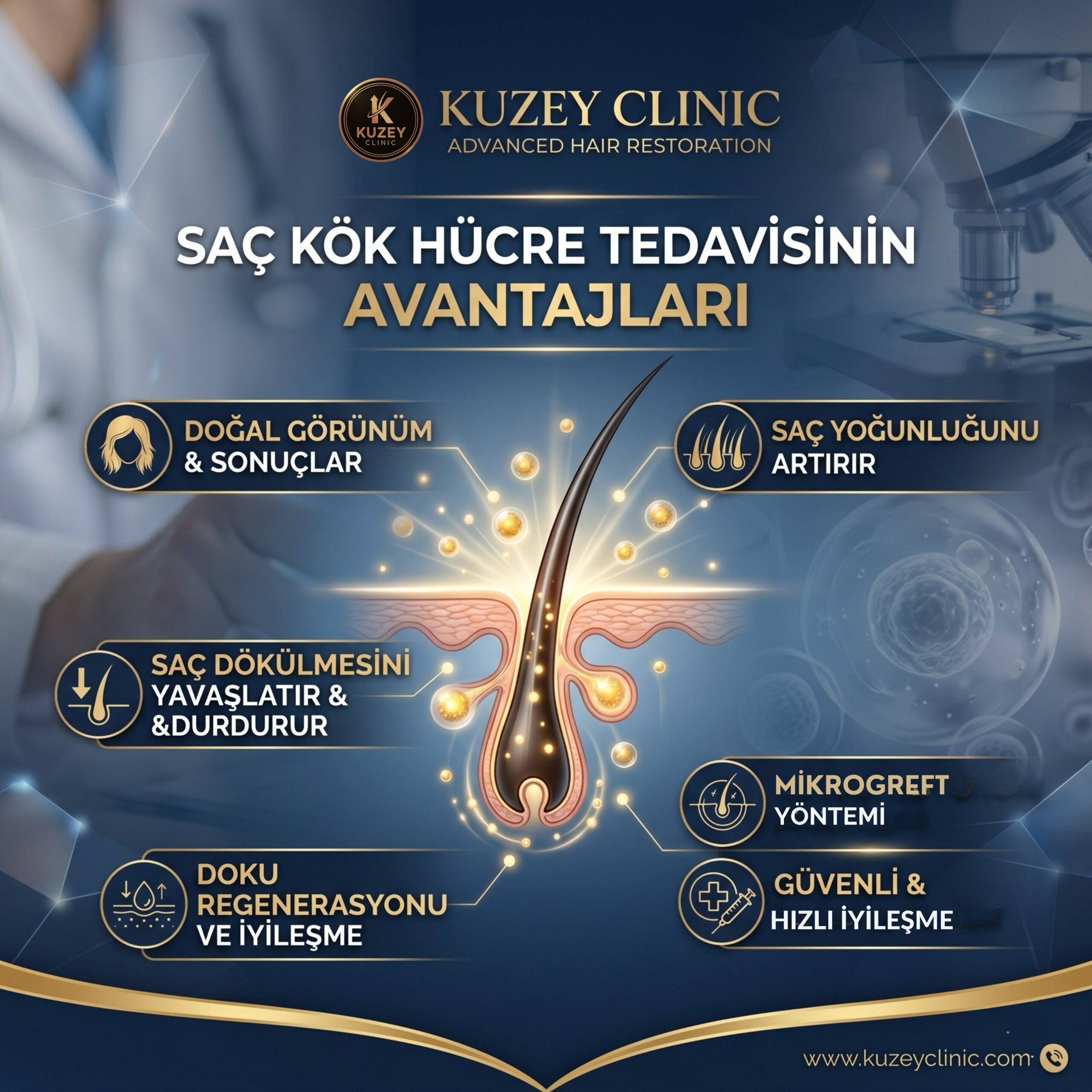 Kuzey Clinic İzmir Saç Tedavisi Uygulama