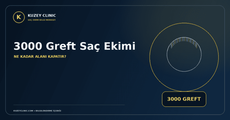 3000 Greft Saç Ekimi Ne Kadar Alanı Kapatır?