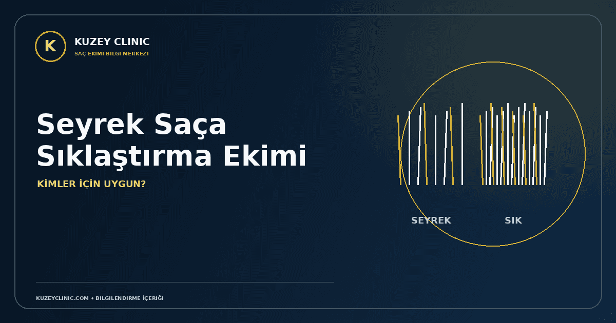 Seyrek Saça Sıklaştırma Ekimi Yapılır mı   Kuzey Clinic
