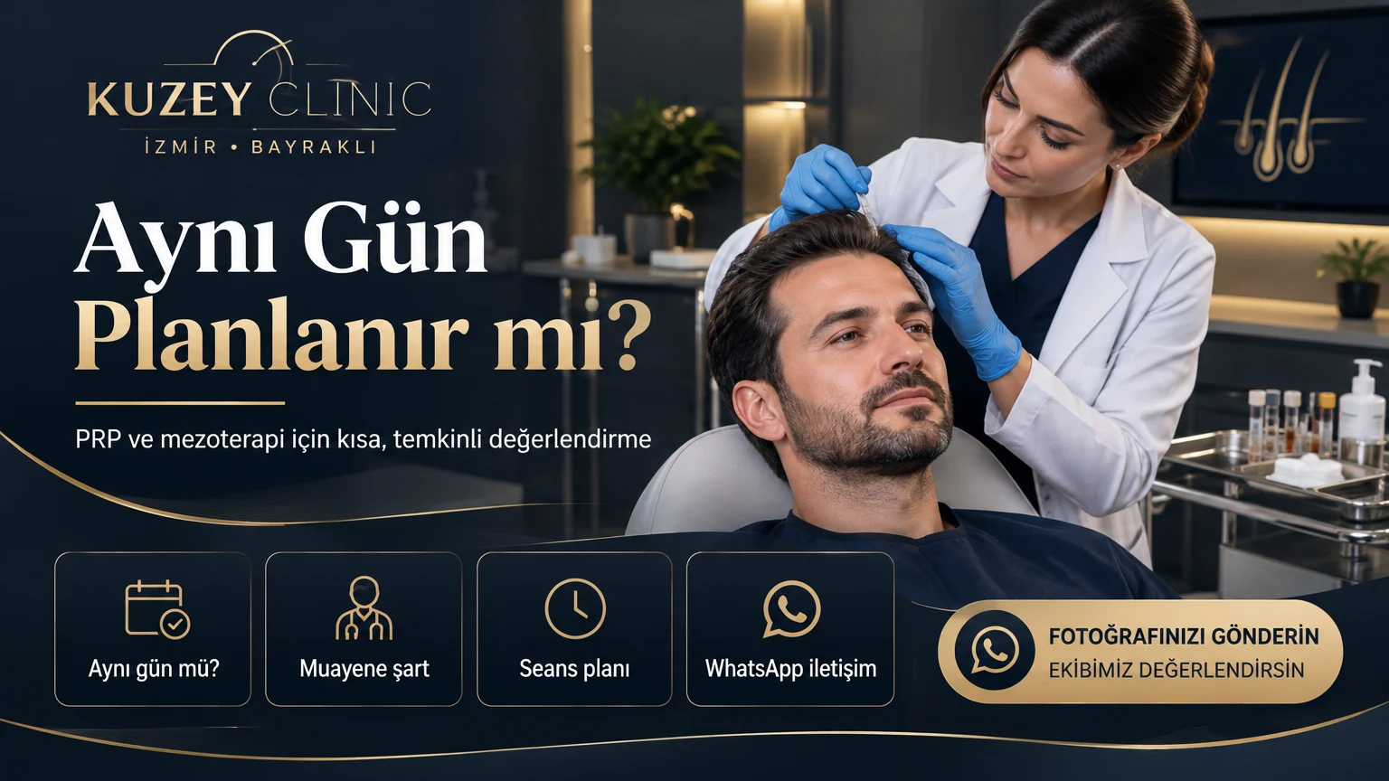 İzmirde PRP ile Mezoterapi Aynı Gün Yapılır mı Kimler İçin Uygun Nasıl Planlanır   Kuzey Clinic İzmir