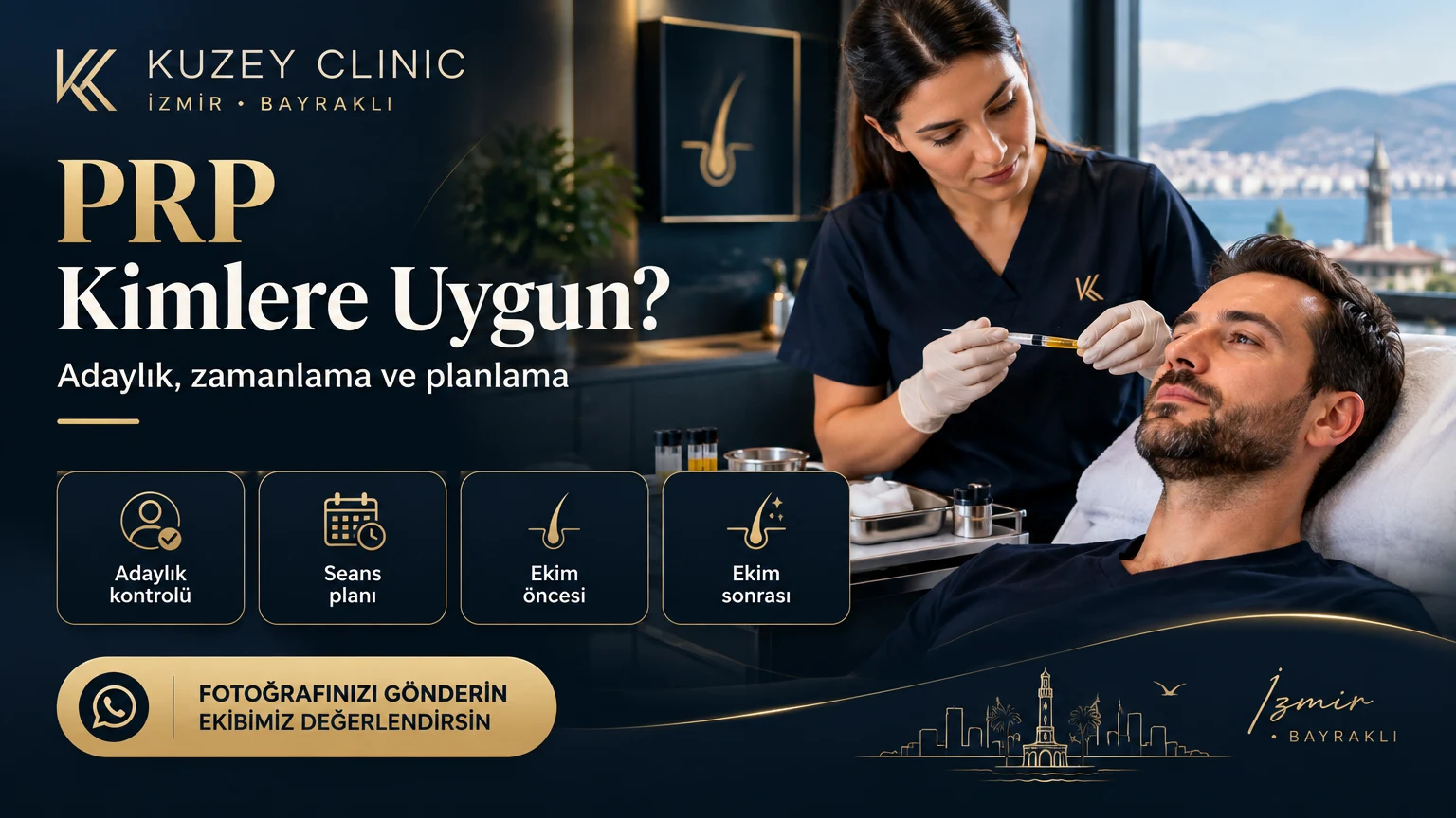 İzmirBayraklıda PRP Tedavisi Kimler İçin Uygundur Kuzey Clinic | İzmir Saç Ekimi Merkezi İzmirBayraklıda PRP Tedavisi Kimler İçin Uygundur Kuzey Clinic İzmir