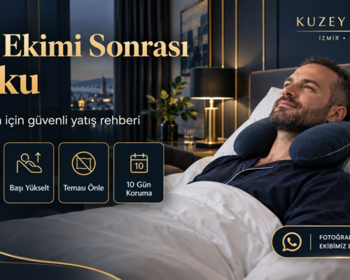 Saç Ekimi Sonrası Nasıl Yatılır? Kaç Gün Sırt Üstü Uyumak Gerekir?