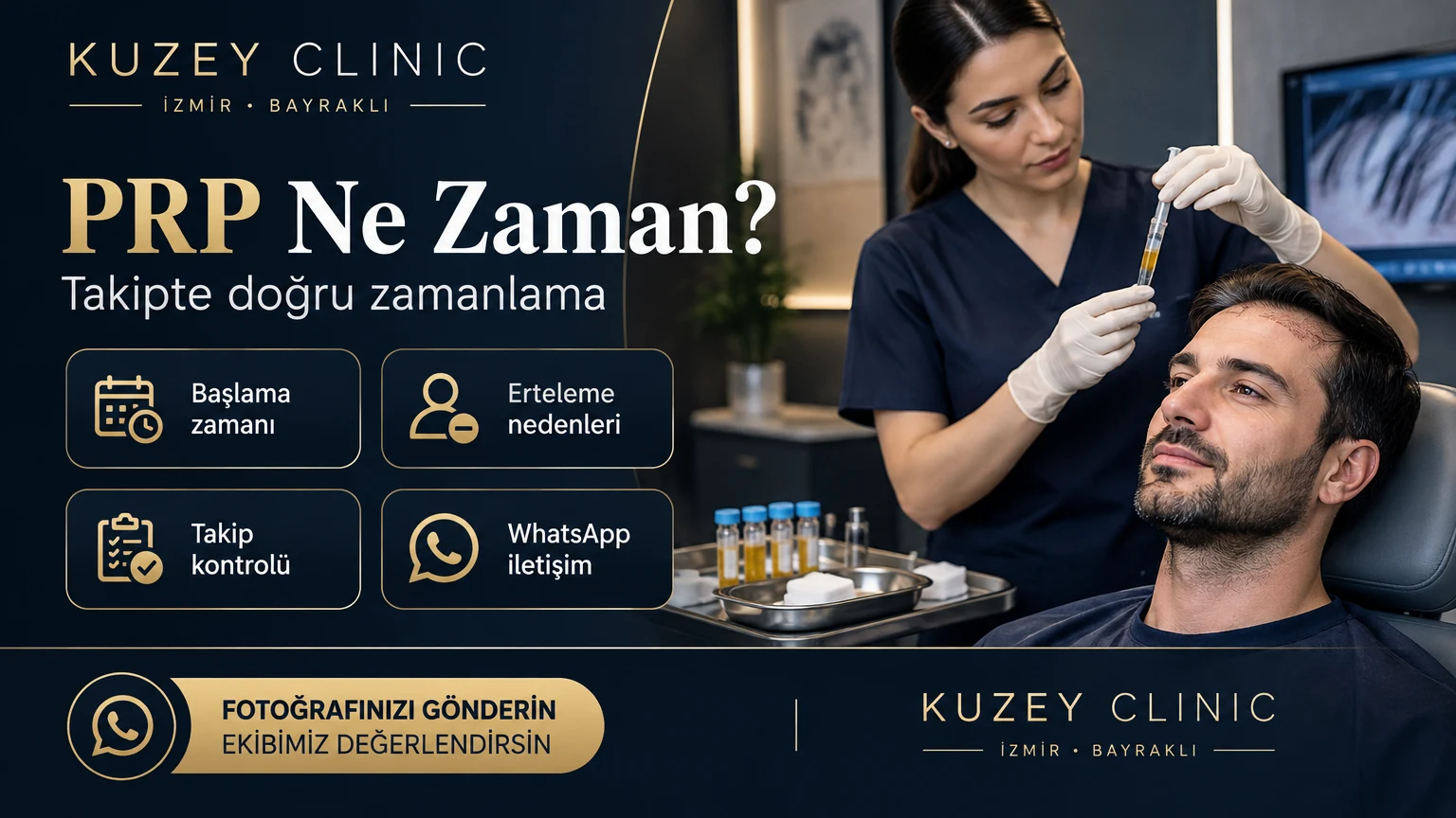 PRP Saç Ekimi Sonrası Ne Zaman Yapılır Kimler İçin Gerekli Kimler İçin Ertelenmeli   Kuzey Clinic İzmir