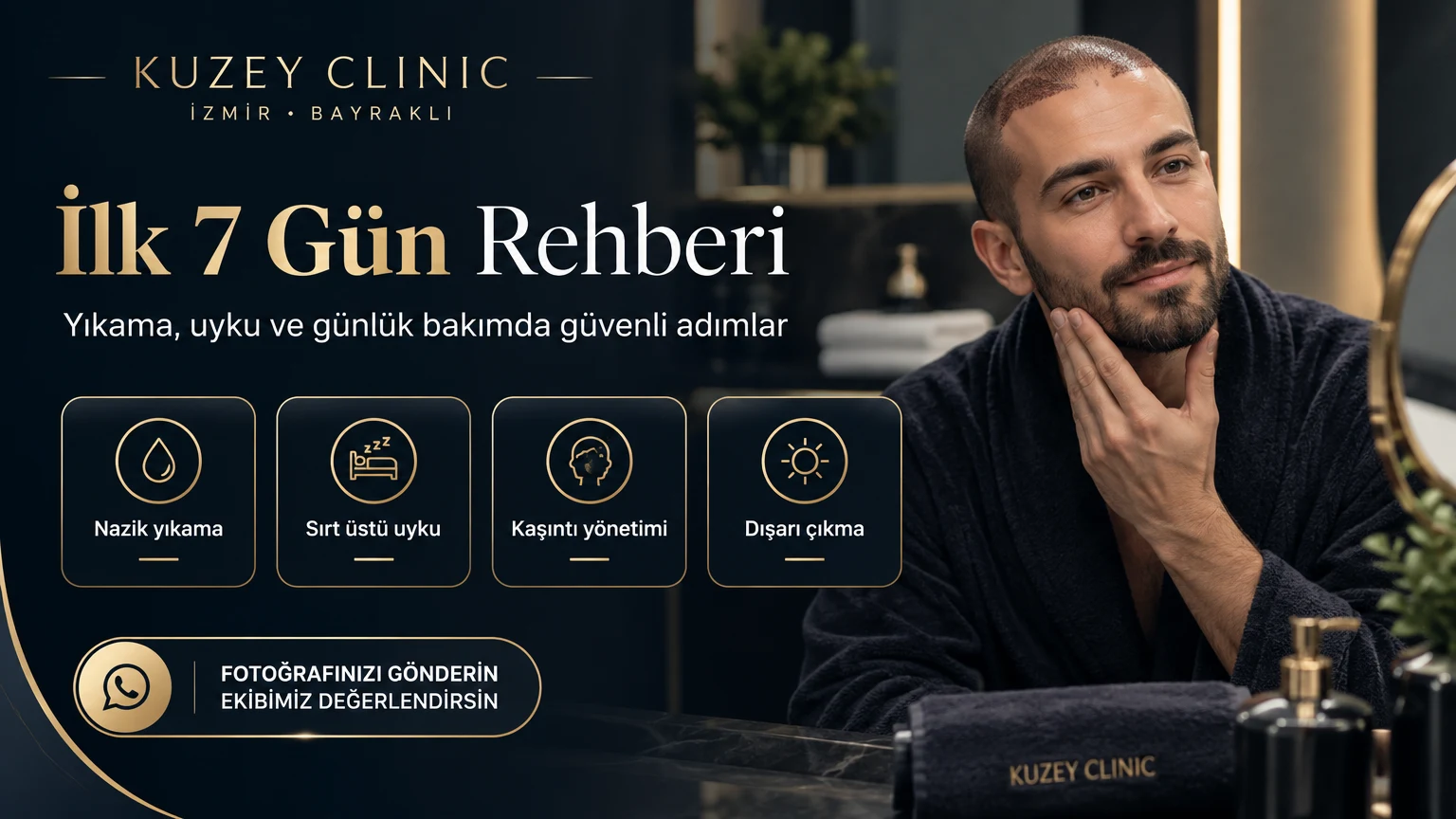 Sakal Ekimi Sonrası İlk 7 Gün Yıkama Uyku ve Dışarı Çıkma Rehberi Kuzey Clinic | İzmir Saç Ekimi Merkezi Sakal Ekimi Sonrası İlk 7 Gün Yıkama Uyku ve Dışarı Çıkma Rehberi Kuzey Clinic İzmir